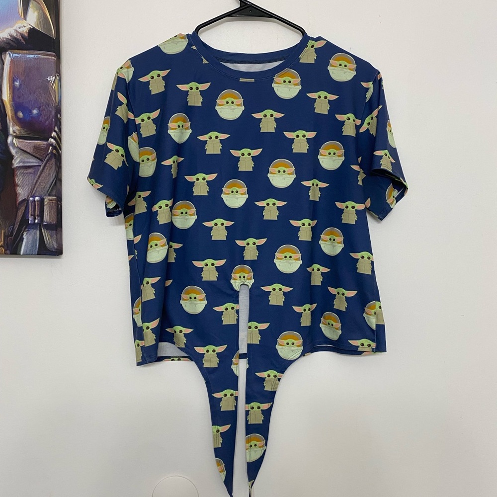 Black Milk Clothing The Child Tie Front Tee Medium